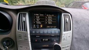 Отключаем функцию TP на автомагнитоле Lexus RX300-RX350 2003 - 2009 год