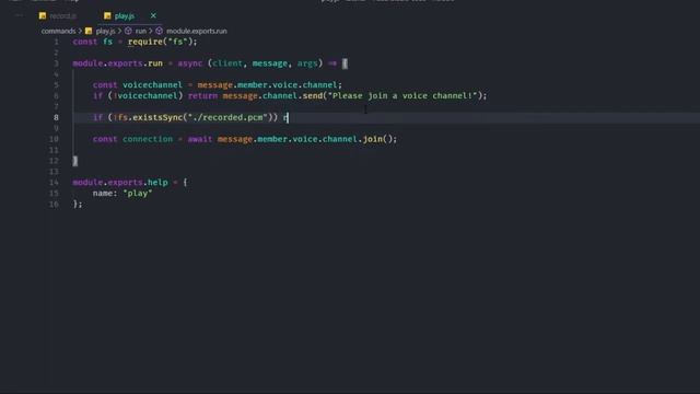 Discord.js Voice Recorder Bot