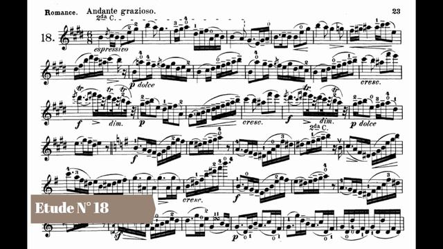 Etudes Spéciales Fereol Mazas Opus 36 смотреть онлайн