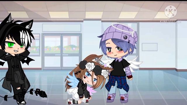 меме 😒❤️ У тебя шнурок развязался ❤️😒 гача клаб