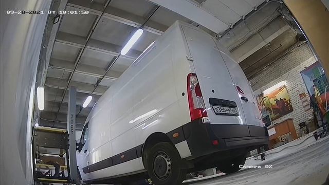 Установка сетки на Renault Master 2020 год. MOTODOR, арт. 10BK_100x40,10BK_100x25 смотреть онлайн