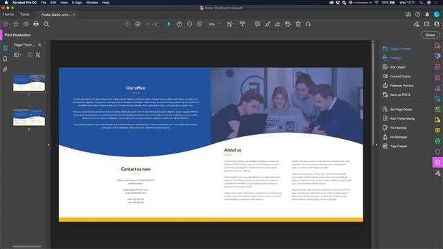 How to convert a PDF file to the PDF/X-4 standard in Adobe Acrobat смотреть онлайн