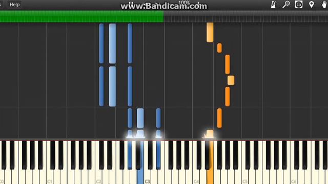 Tame Impala - " The Less I Know The Better " Piano Midi Synthesia Very Easy Beginner смотреть онлайн