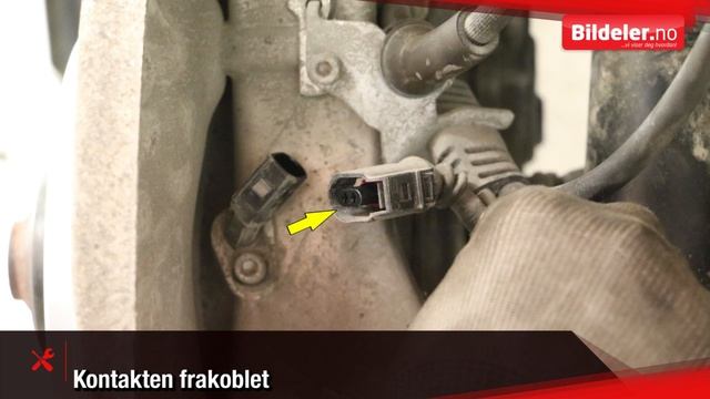 Audi A4: Hvordan bytte ABS sensor bak - 2008 til 2015 mod. (B8) смотреть онлайн