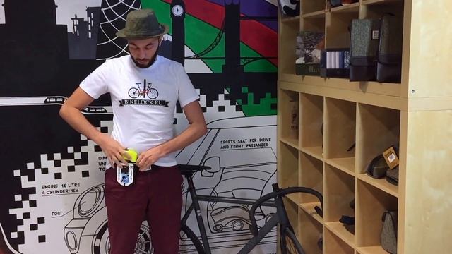 Обзор велосипедного замка Hiplok D смотреть онлайн