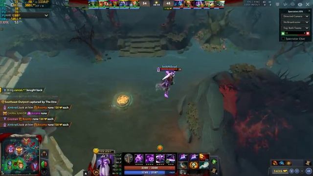 Pentium G2020 2.9 GHz + GT 1030 - Dota 2 Gameplay смотреть онлайн