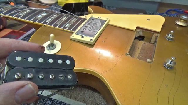1972 Gibson Les Paul Goldtop Refurbishment смотреть онлайн