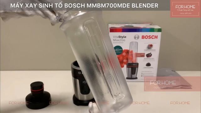[ForHome] Máy xay sinh tố Bosch MMBM700MDE Blender смотреть онлайн