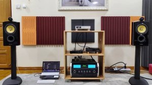 My New SMSL D400EX Flagship DAC Sound test video with B&W 805 Diamond !!!