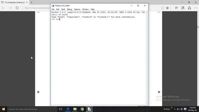 12th ComputerScience Lesson 5 (Python -variables and operators) смотреть онлайн