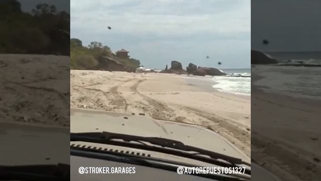 Playa  La CANGREJERA 2022 #venezuela #playa #paseo #4x4