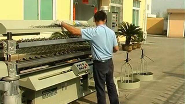 EAM-120 Автоматическая машина для сборки пружинных блоков "Боннель" смотреть онлайн