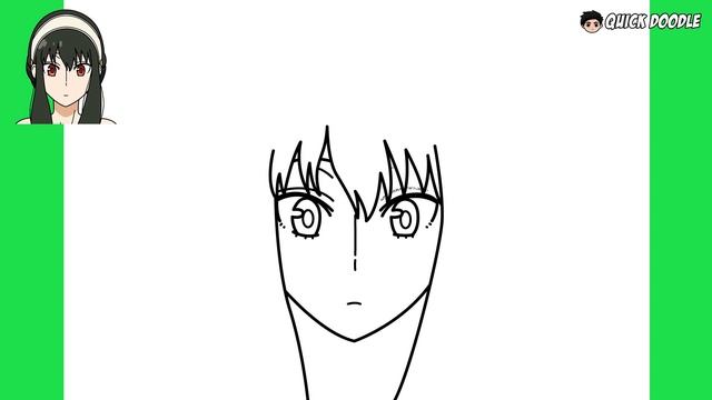 How To Draw Yor Forger | Spy X Family - Easy Step By Step