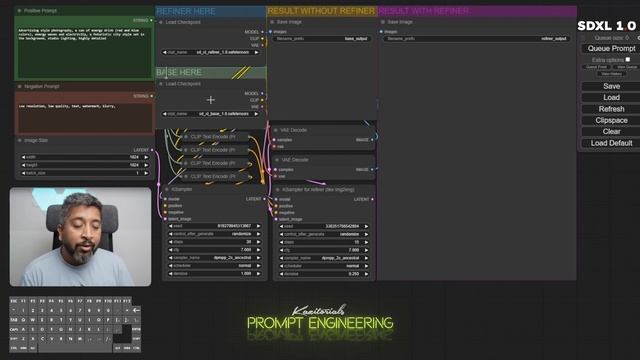 How to write prompts for Product Photography using ComfyUI for SDXL. смотреть онлайн