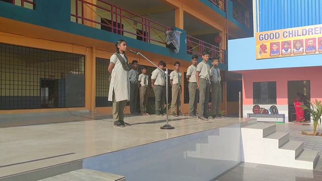 Morning Assembly | Activities | Good Children school | Alamuru road | Anantapur | prayer activities смотреть онлайн