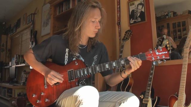 Suprema handmade Les Paul copy first tested by JP & Elmer смотреть онлайн