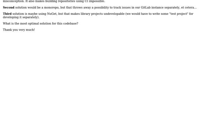 Software Engineering: How to have multiple source copies of a dependency in a C# git project? смотреть онлайн