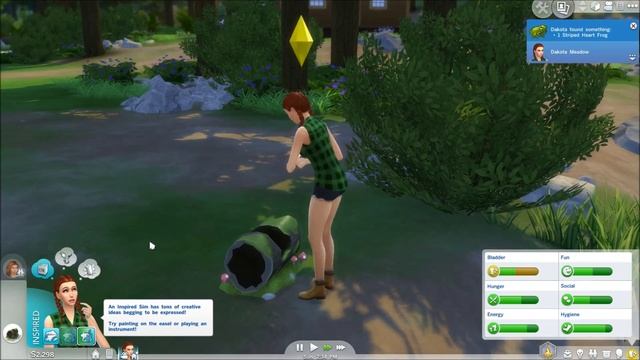 Let's Play : The Sims 4 Outdoor Retreat (Part1) - Collecting! смотреть онлайн