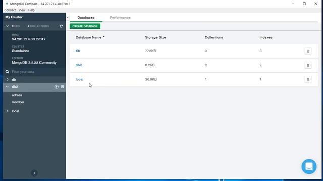 Connect mongoDB Compass to AWS IOT [두원공과대학교 AI융합과 김동일교수] 6.1.6 смотреть онлайн