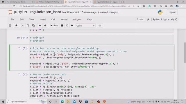 Machine Learning |05| Lasso regression | What is L1 Regularization? with code | Marathi | Python смотреть онлайн