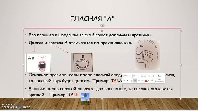 УРОК 1: ШВЕДСКИЙ АЛФАВИТ. БУКВА "А". ОСОБЕННОСТИ ПРОИЗНОШЕНИЯ. смотреть онлайн