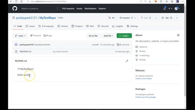 Git and GitHub - command line смотреть онлайн