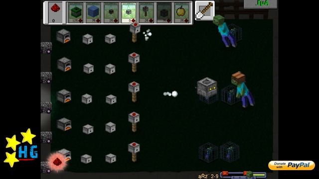 ? Plants vs Zombies Mod Minecraft Night 9 [Ice-shroom] смотреть онлайн