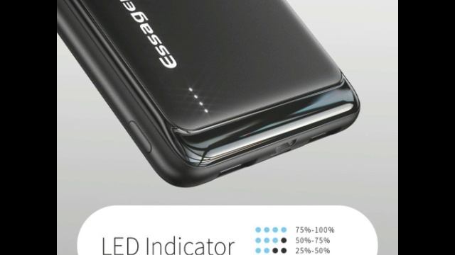 Essager 10000mAh Power Bank Slim USB 10000 MAh