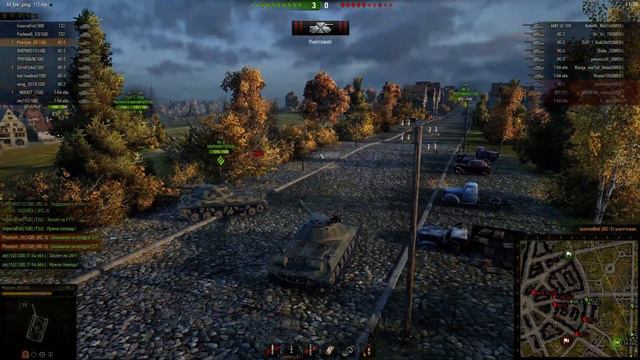 WOT-1GB vs SMEX-,карта руинберг ,4-я кампания,танки 8-го уровня (прыжок льва) смотреть онлайн