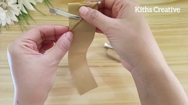 HOW TO MAKE BEAUTIFUL BOW USING RIBBON ? DIY RIBBON BOW ? RIBBON WORK смотреть онлайн