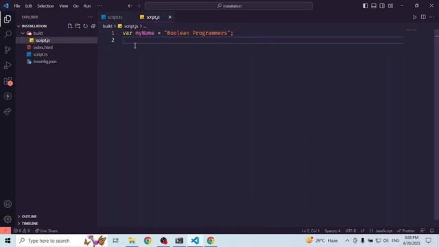 String, Number & Boolean Types Typescript - Class 2 смотреть онлайн