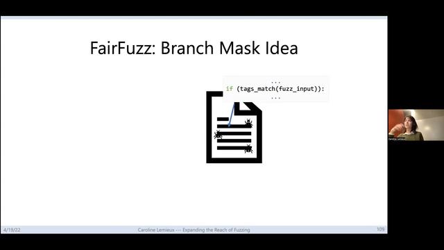 2022-04-19, Caroline Lemieux, Expanding the Reach of Fuzzing смотреть онлайн
