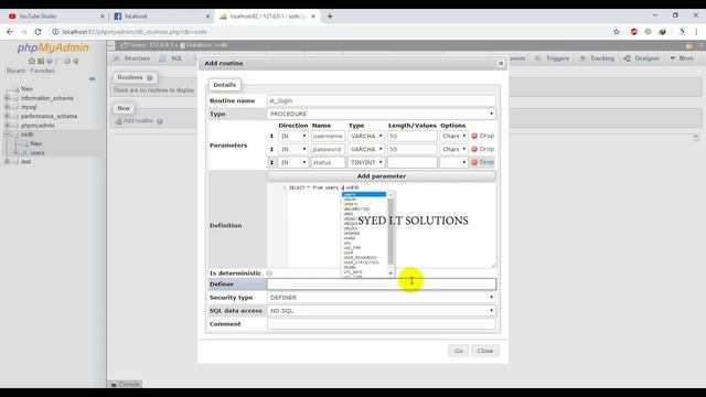 How To Make Stored Procedure in Mysql| By SYED I.T SOLUTIONS © | Urdu смотреть онлайн