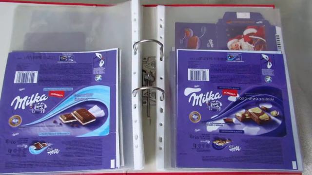 My collection of chocolate wrappers Milka смотреть онлайн