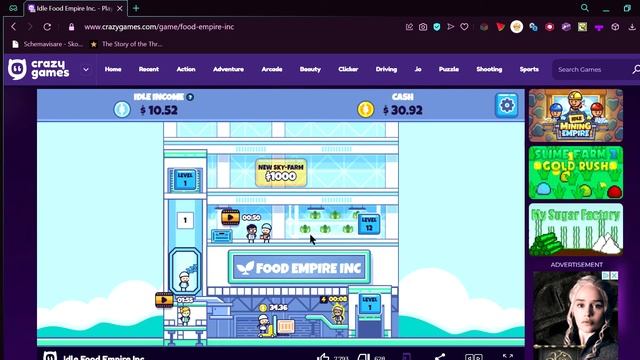 Starting a Farm. (Idle Food Empire Inc.) смотреть онлайн