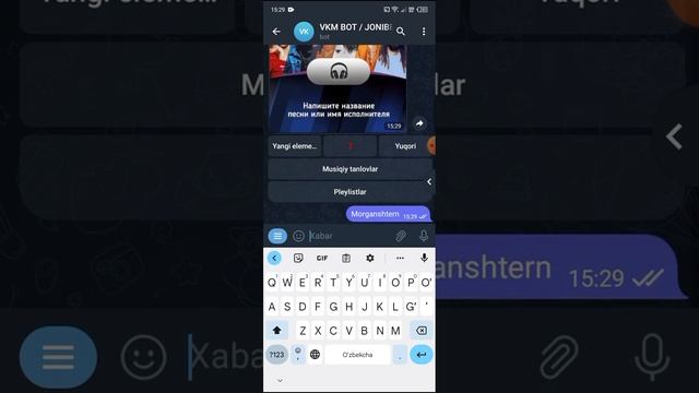 TELEFONDA telegram orqali vkm bot yaratish / vkm bot yaratamiz смотреть онлайн