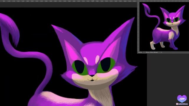 Drawing Pokemon! - Purrloin Timelapse смотреть онлайн