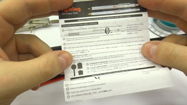 Автоматический карандаш Rotring 800 смотреть онлайн