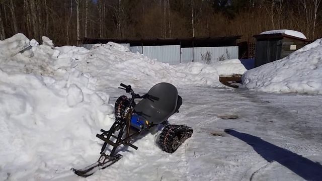 Электроснегокарт.Тесты смотреть онлайн