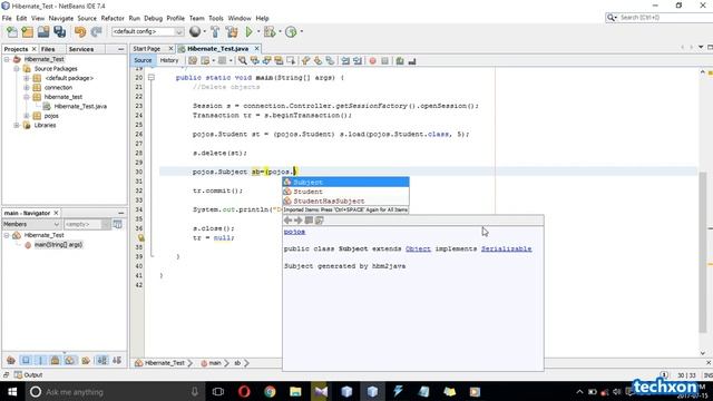 How to Delete Data in Database | Java Hibernate Tutorial #Ep04 (2020) смотреть онлайн