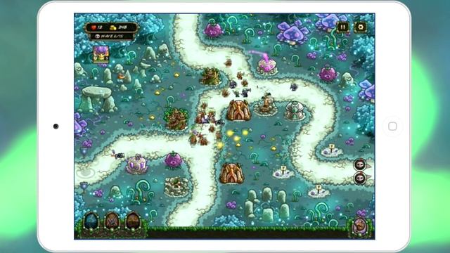 Kingdom Rush Origins видео геймплея (gameplay) HD качество смотреть онлайн