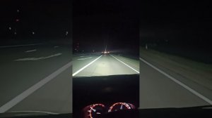 Ночной тест по трассе  линз Aozoom a15  4300 к