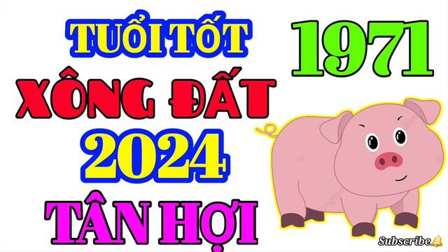 Xông Nhà 2024 Gia Chủ TÂN HỢI 1971 - Tuổi đẹp Xông đất Năm Mới 2024