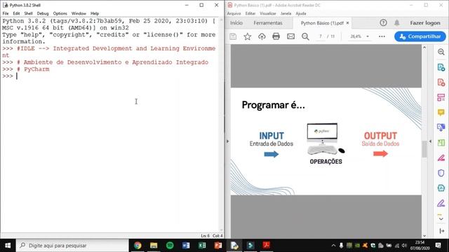 #2: Iniciando no Python e aprendendo a função Print смотреть онлайн