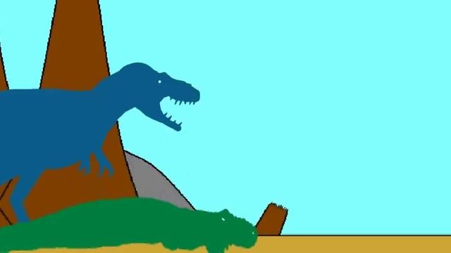 16-28 Second Fights: Daspletosaurus vs. Allosaurus Ferox & Allosaurus Fragilis смотреть онлайн