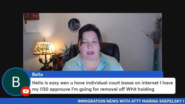 US Immigration News with Attorney Marina Shepelsky смотреть онлайн