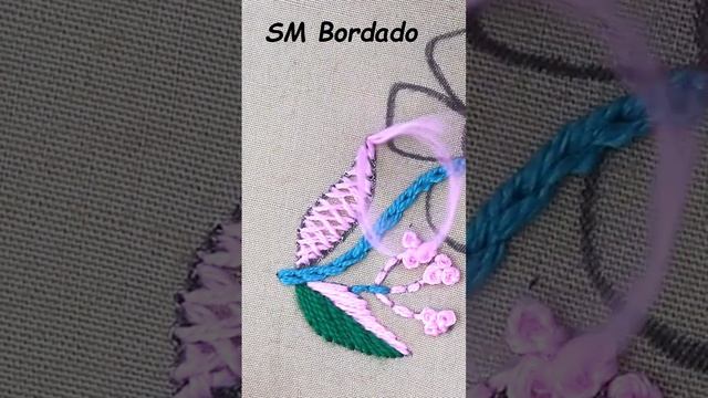 Modern Hand Embroidery Super Unique Decorative Needle Work Flower Design With Easy Sewing Tutorial смотреть онлайн