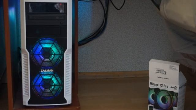 Aerocool Mirage 12 Pro - режимы переключения подсветки смотреть онлайн
