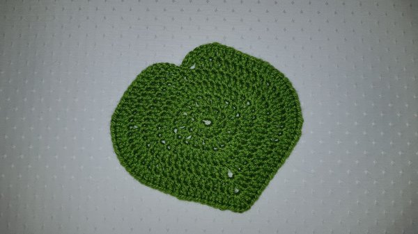 Лист кувшинки (водяной лилии). Вязание крючком / Water Lily Sheet