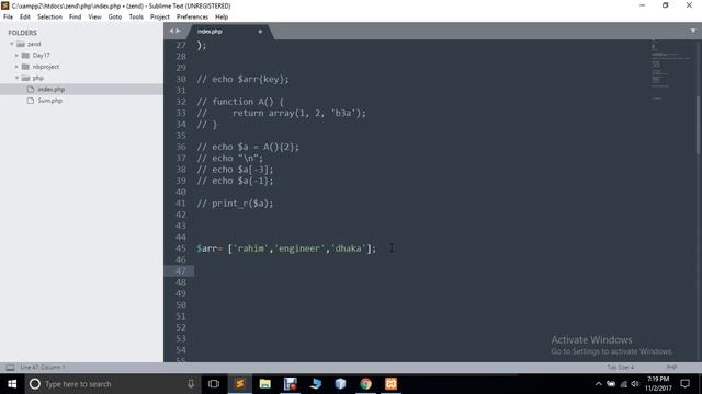 Zend PHP Certification Training Course Class 25 – PHP Array with Examples смотреть онлайн